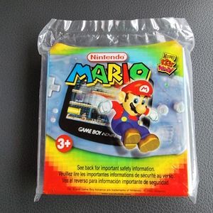 2002 Super Mario Wendy's Kids Meal Toy - Game Boy Advance Board Game -‎ Unopened